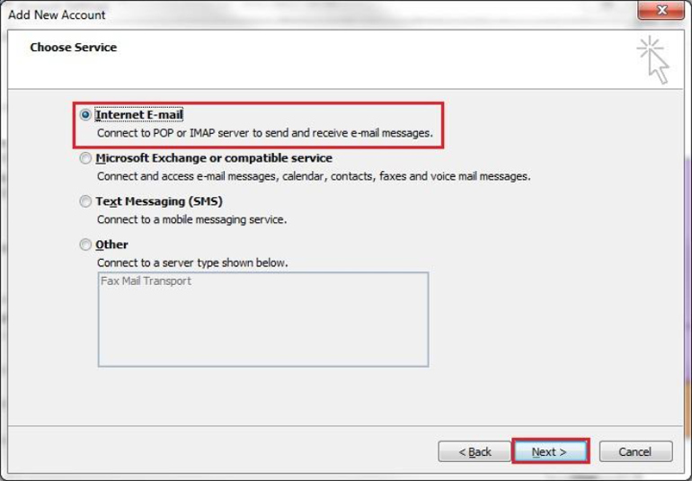 choose-service-outlook