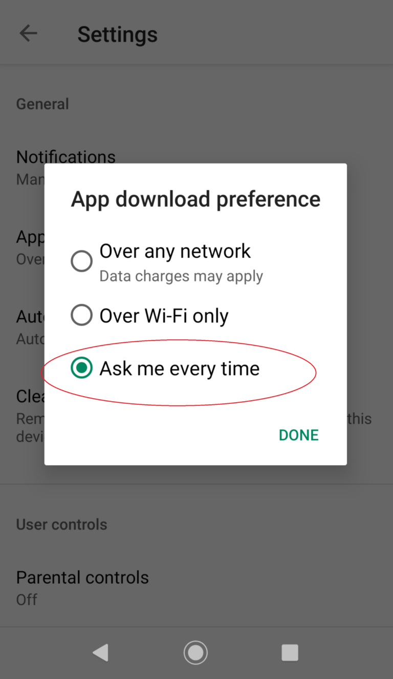 Turning Off Automatic Downloads On Android Devices To Save