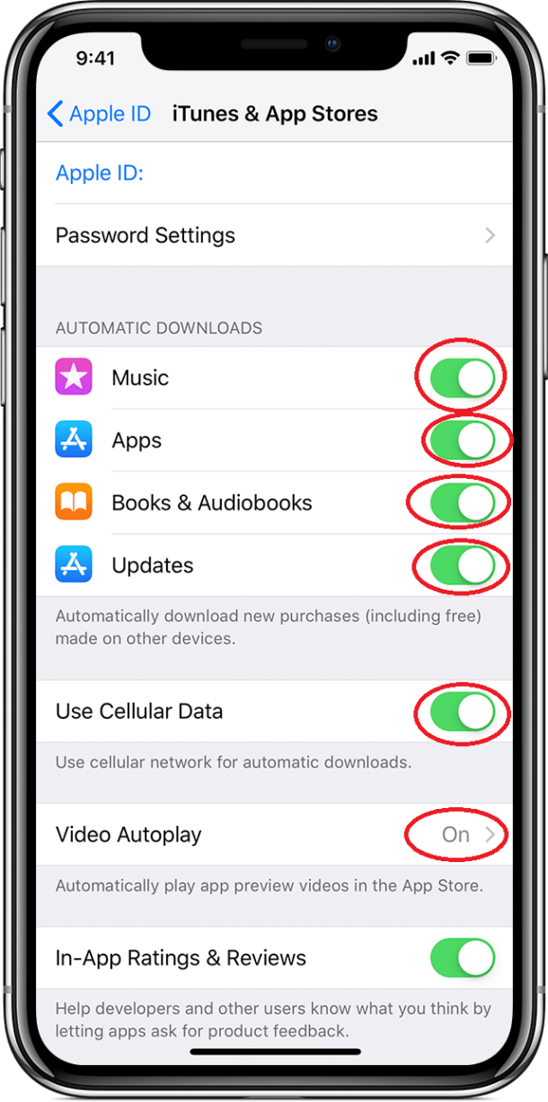 Turning Off Automatic Downloads On IOS Devices To Save