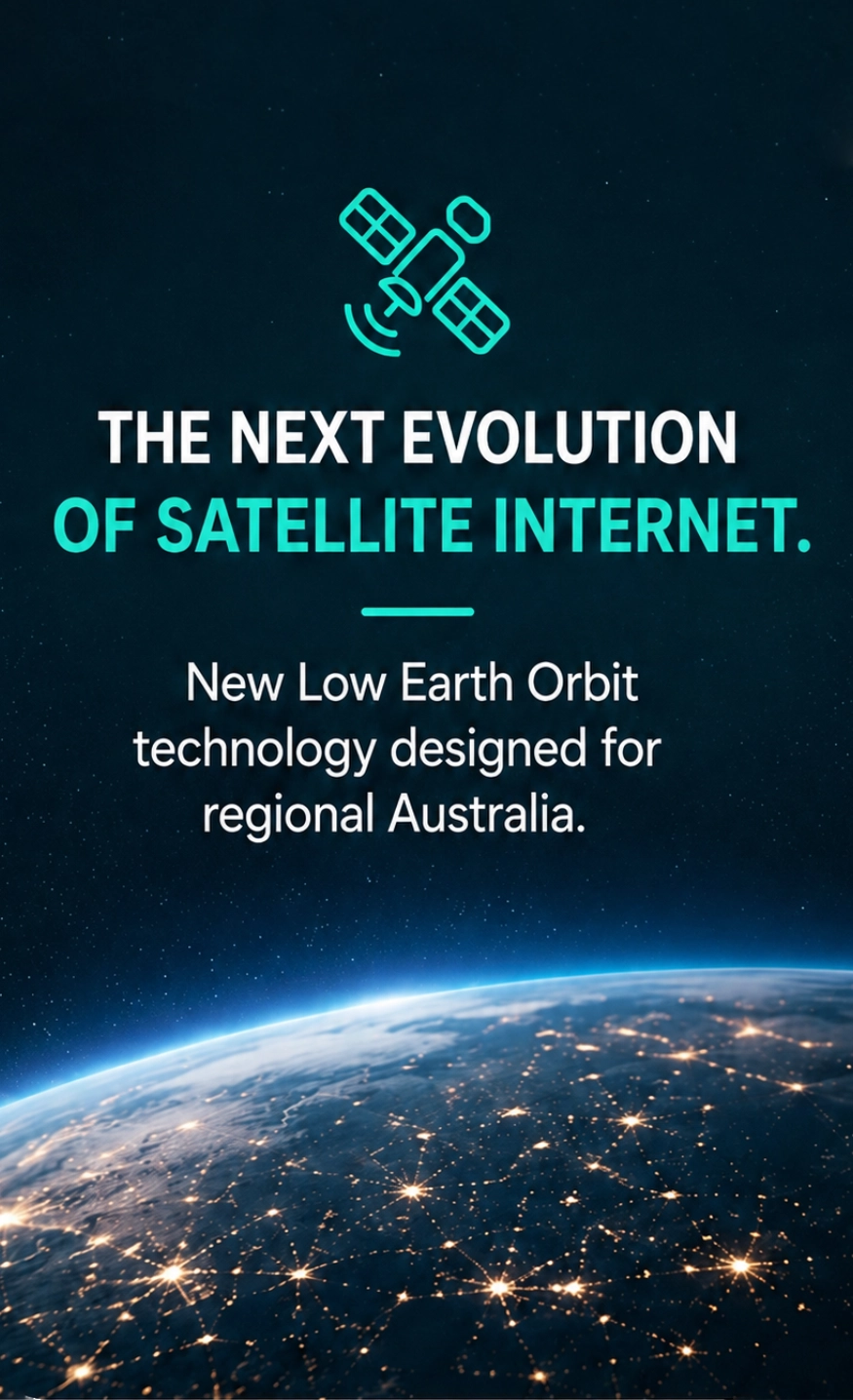 The next evolution of satellite internet.